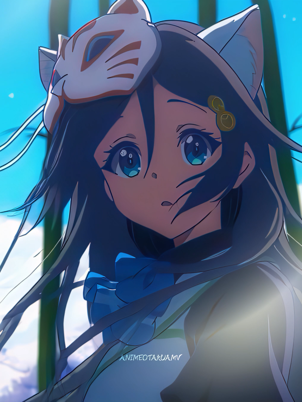 Reina Cat is So Beautiful 😻 #myriadcolorsphantomworld #reinaizumi #musaigennophantomworld #anime #animeedit