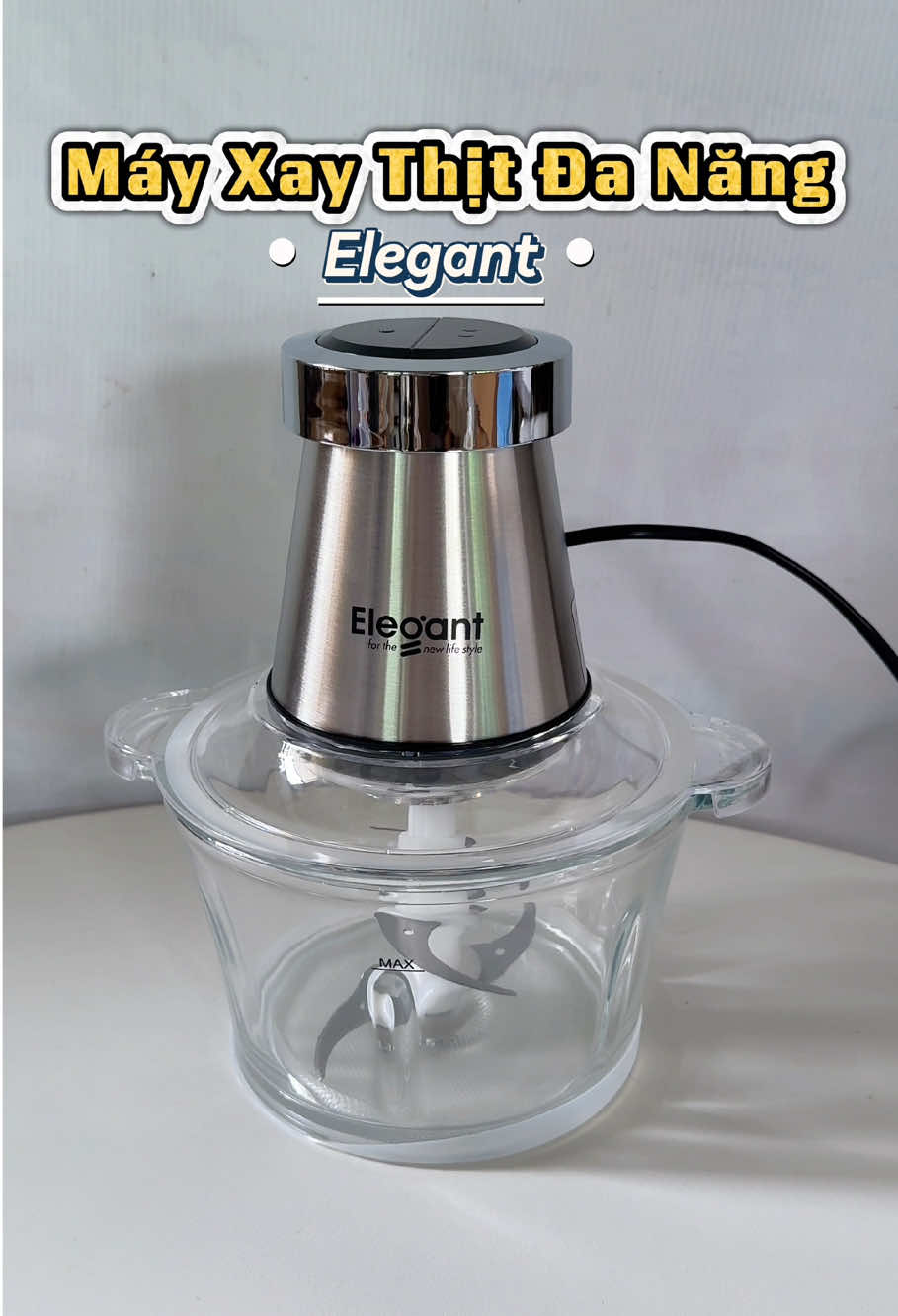 Máy xay thịt Elegant trợ thủ nhà bếp cho mấy mom đây.     #mayxaydanang #mayxaythit #mayxaythitdanang #elegant #giadung 