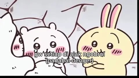 ha  #usagi #chiikawa #diajakngobrol #hah #fyp 
