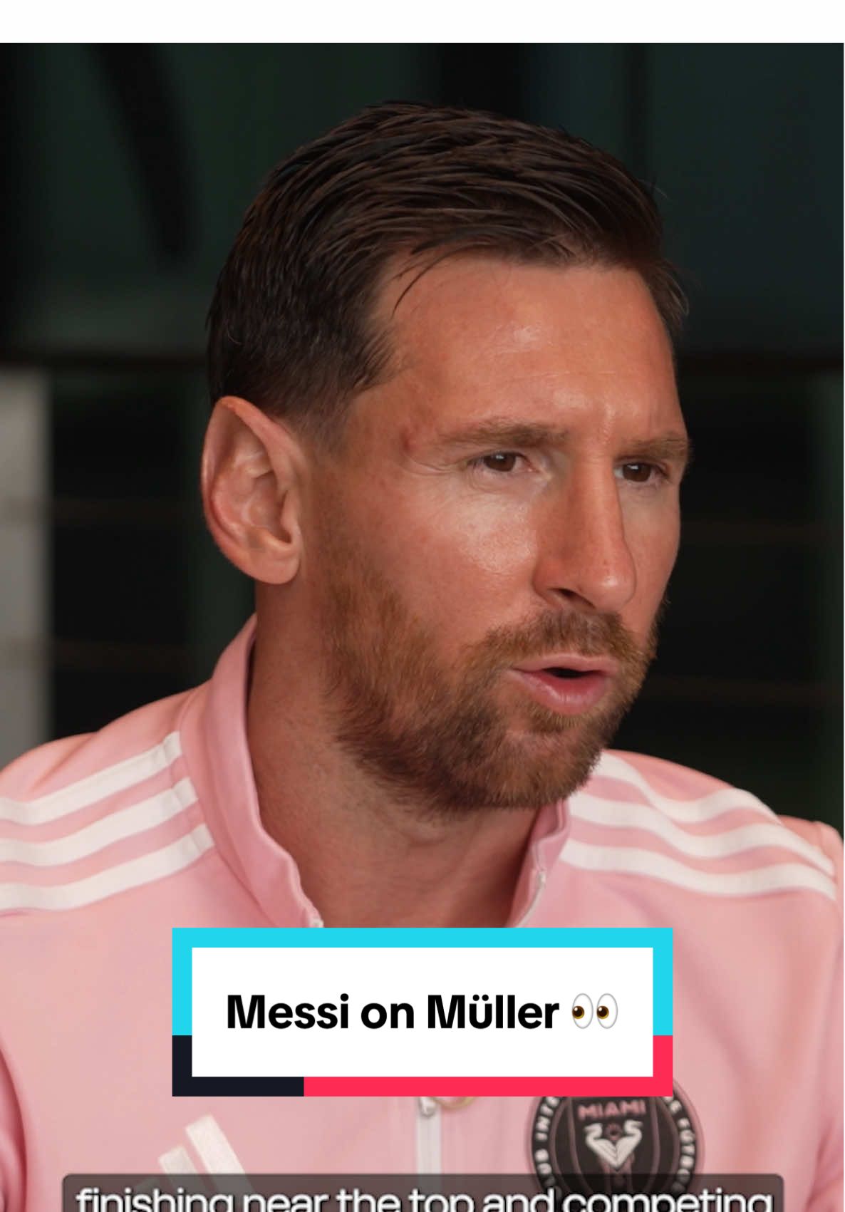 Messi on facing @Thomas Müller in MLS Cup pres. by @AudiUSA // #messi #thomasmuller #MLS #argentina #germany 