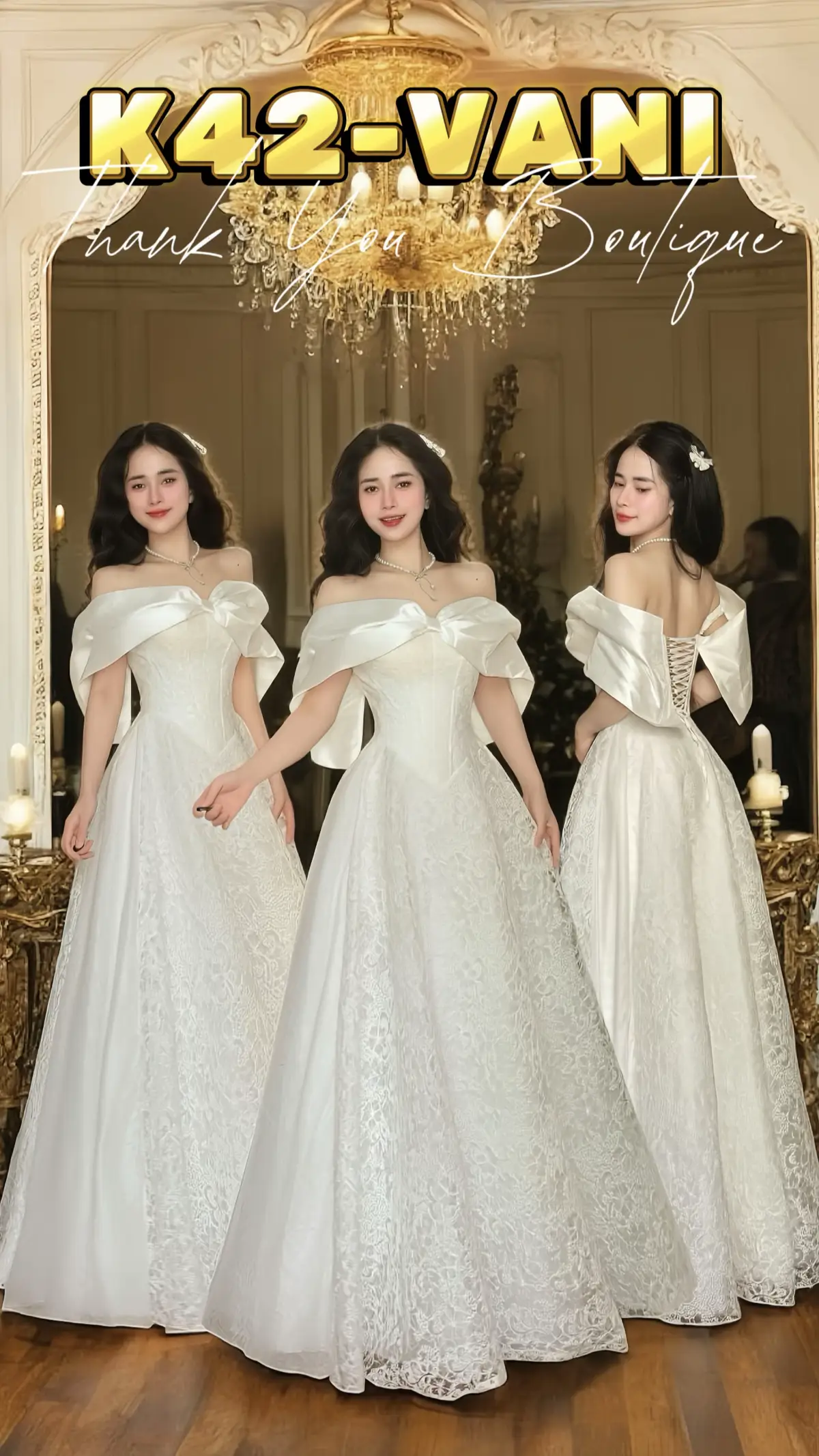 K42 trắng Thanh Kiều Store #xuhuong #tthanhkieushop1  #damcuoi #viral #thankyouboutique