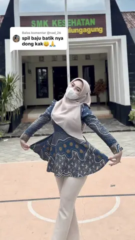 Membalas @@nad_26 sebenarnya dah pernah ku spill tapi gapapa ku spill lagiii yaa #batikkerja #batikmurah #batikmodern 