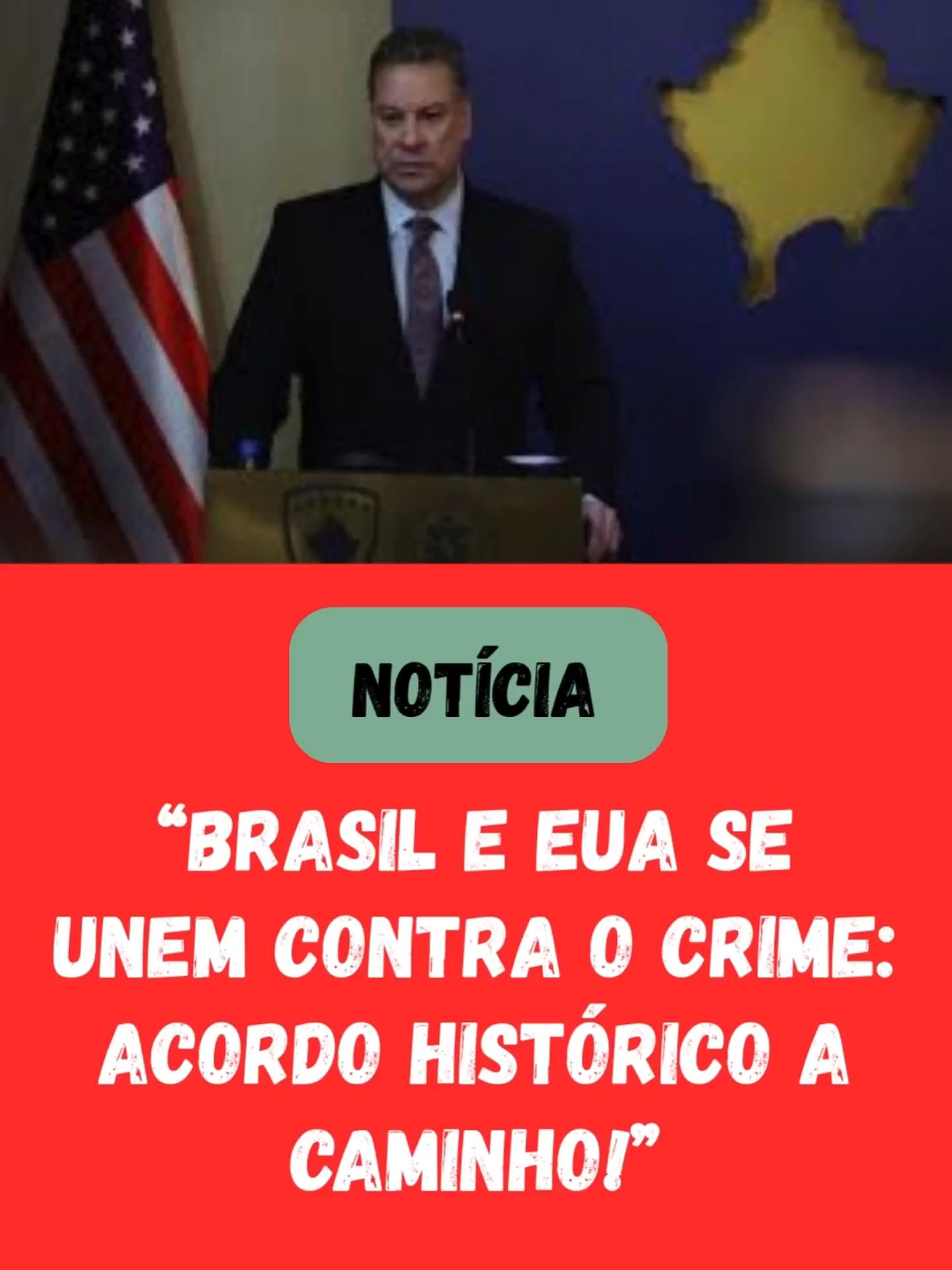 BRASIL E EUA SE UNEM CONTRA O CRIME ACORDO HISTÓRICO A CAMINHO!       Brasil e Estados Unidos estão prestes a fechar uma parceria inédita para combater o crime organizado internacional. Após reuniões em Brasília, os dois países começaram a trocar documentos, revelar detalhes de investigações e alinhar um acordo que promete enfrentar lavagem de dinheiro, fundos suspeitos e facções que atuam dos dois lados da fronteira. A cooperação pode mudar o jogo na segurança pública. #NotíciaUrgente #PolíticaHoje #CrimeOrganizado #BrasilEUA #Atualidades