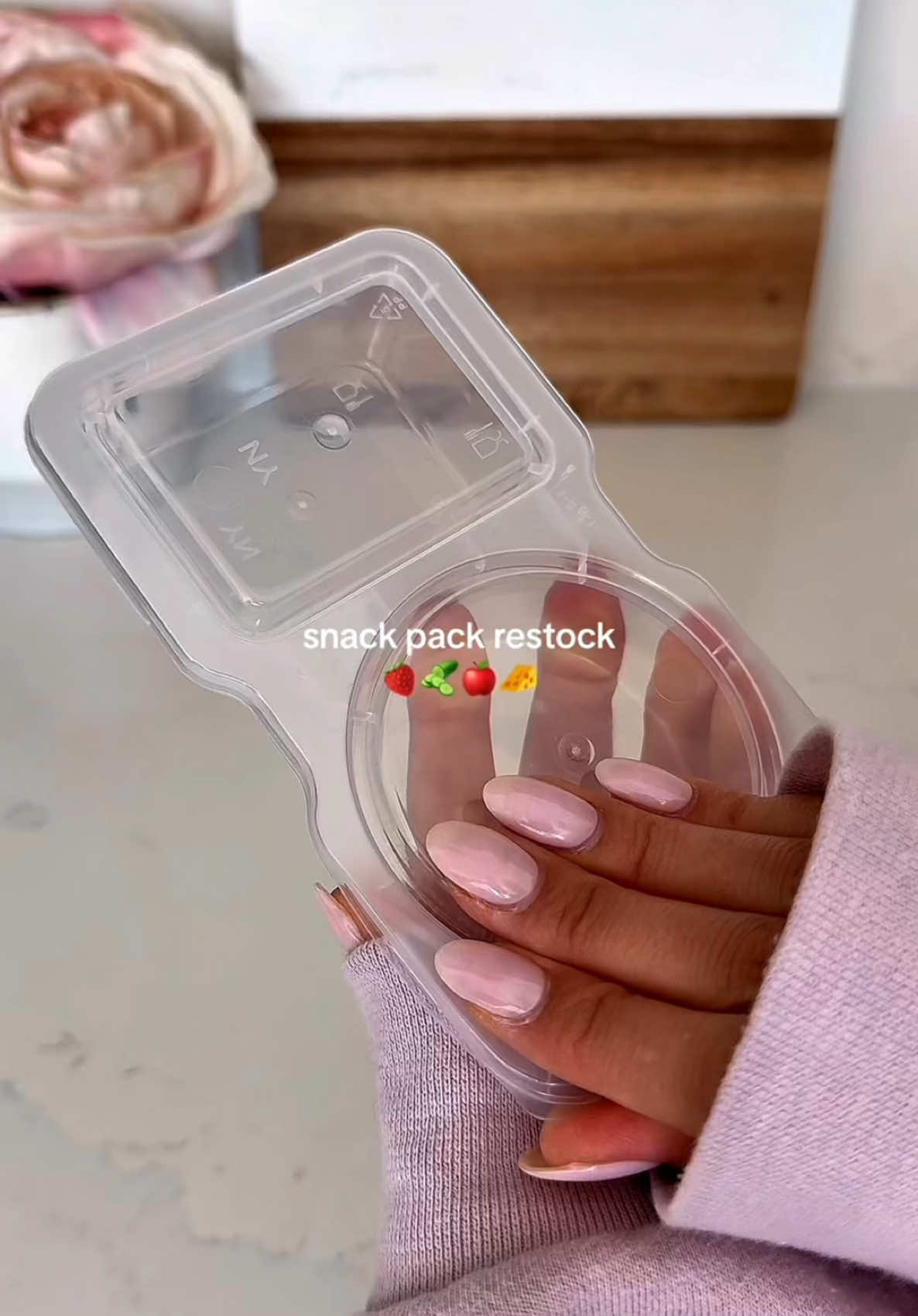 ✨ ASMR snack pack restock 🫧🎀🧺🌸| satisfying sounds + fresh aesthetic vibes 🎧 #asmr #restockasmr #asmrsounds #satisfyingvideo #fyp 
