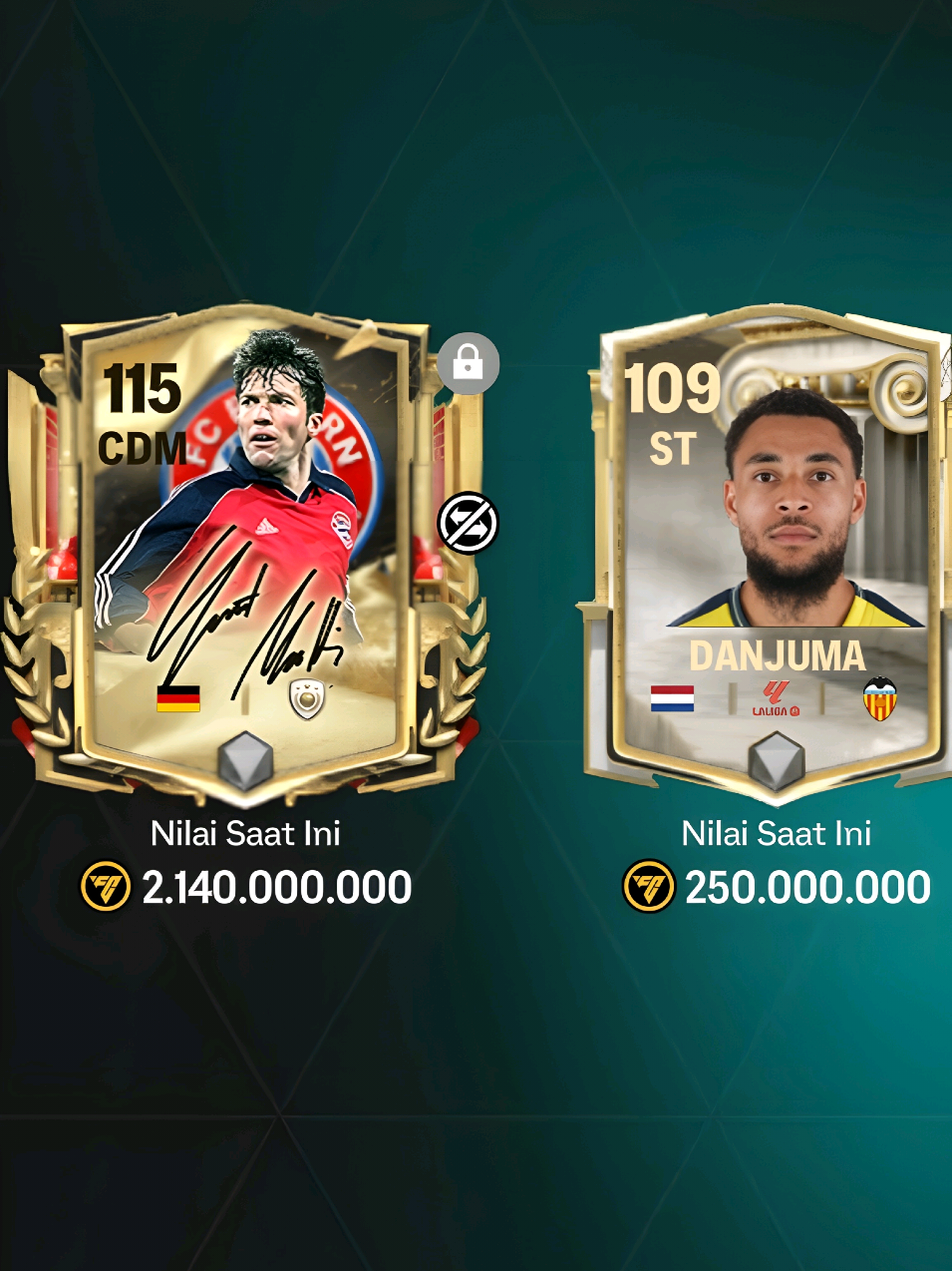 akhirnya setelah 2 minggu di spam 109, sekalinya hoki langsung tanda tangan ☺ #leap #fcmobile #glorious #eras #eabaik 