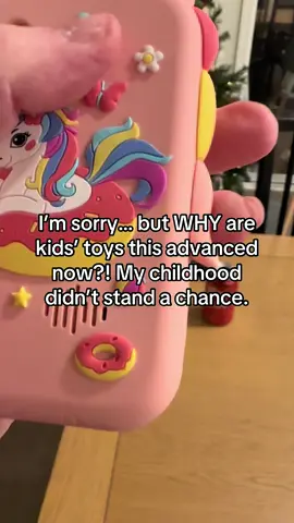 This little kids’ phone looks cute, but it actually takes real HD photos and videos. It has selfie mode, filters, games, a rechargeable battery, and this adorable silicone case so they can drop it a thousand times and it still survives. If your kid steals your phone 24/7 to take pictures, just get them their own. The orange cart is your new best friend. This is the cutest REAL camera for kids #giftideas #NewArrivalsSurge #TikTokShopHolidayHaul #kidstoys #tiktokmademebuyit  kids digital camera, unicorn camera toy, HD kids selfie camera, birthday gift for girls, rechargeable kids camera, silicone protective case toy, kids tech gifts, holiday toys trending, toddler camera gift idea