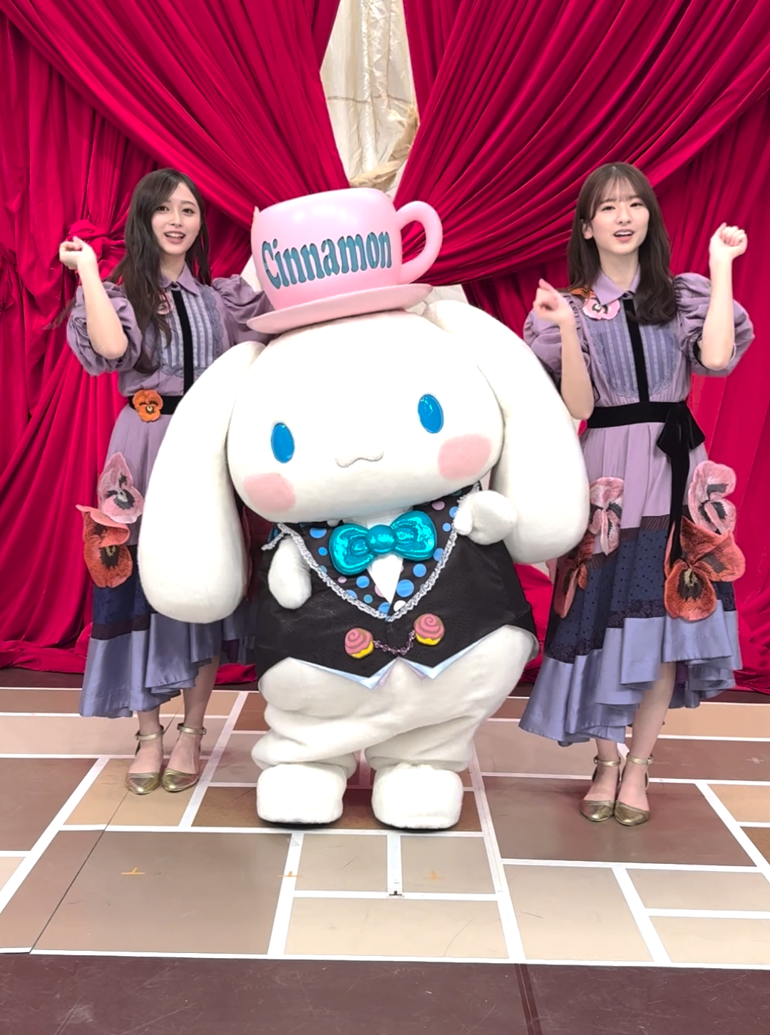 乃木坂46さんと「ビリヤニ」♪最後のハートに注目♡ @nogizaka46_official  #サンリオ ＃シナモロール #sanrio  #cinnamoroll #乃木坂46 #乃木坂46_ビリヤニ 