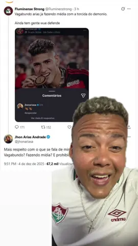 SERÁ QUE O JHON ÁRIAS IRÁ TER ESSA CORAGEM DE DAR UM GOLPE DE ESTADO EM NÓS TRICOLORES E IR PRO FLAMENGO,RESPONDA AI SUA OPINIÃO NOS COMENTÁRIOS 😉✌🏽 #flamengo #fluminense #mercadodabola #jt #futebolbrasileiro 