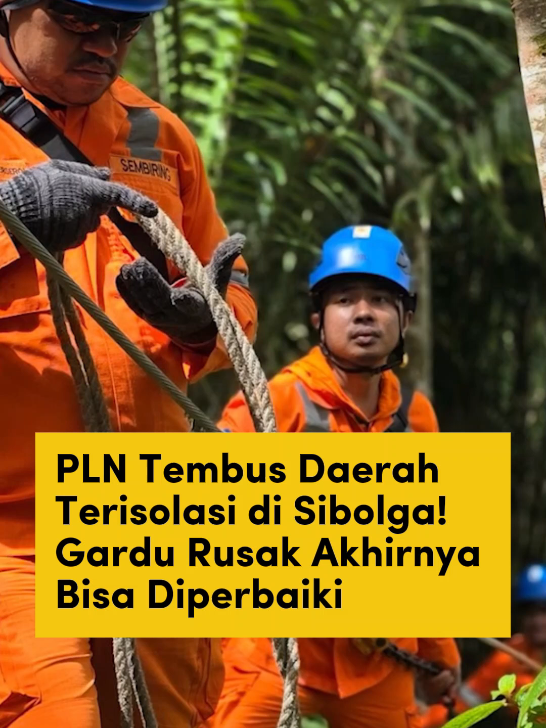 PLN tembus daerah terisolasi di Sibolga!  Gardu Rusak Akhirnya Bisa Diperbaiki. #Fyp #foryoupage #fypシ #foryou #fypシ゚ #fypage #beritaviral #berita #beritatiktok #beritahariini #beritaterkini #prabowosubianto #prabowo #indonesia