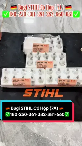 🇩🇪 Bugi STIHL Có Hộp (7A) 🇩🇪 ✅180-250-361-382-381-660✅ 📢Thiện Chí Liên Hệ Mình Nhé📢 #stihl #maycuaxich 