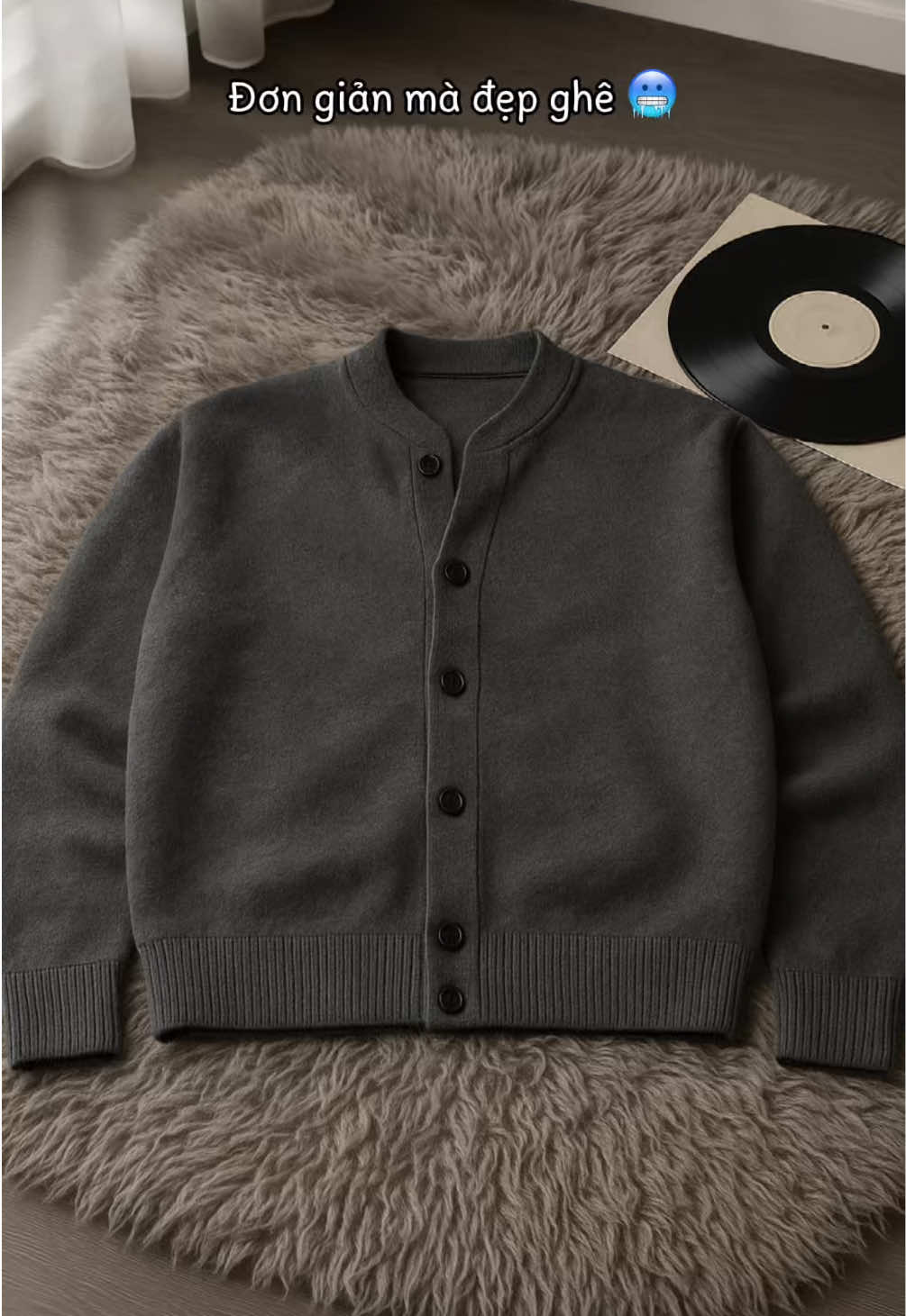 Áo cardigan nam dài tay chất vải len #cardigan #xuhuong #sixhuman 