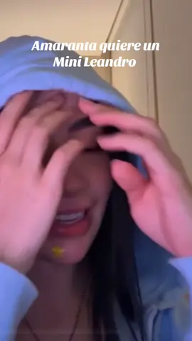 Amaranta quiere un leandrito. #foryou #parati #amaranta #leandro 