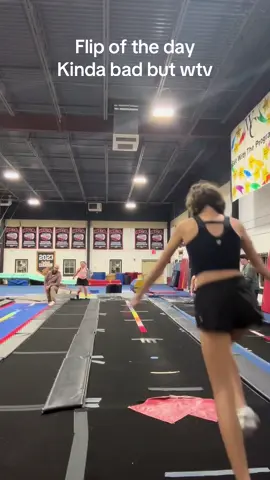 Day 3 flop of the day #cheer #fyp #tumble #flips #day3