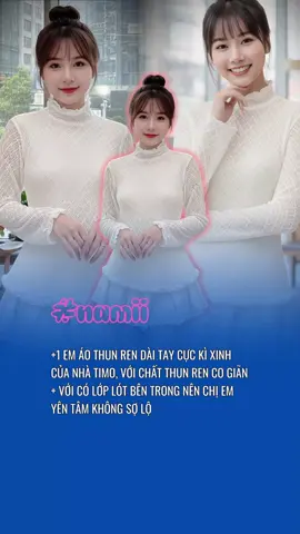 Áo thun ren (Có lớp lót) #review #thinhhanh #thoitrang #homnaymacgi #namiishop 