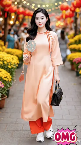 [SẴN HÀNG]Áo dài Tết truyền thống#macladep #thegioidodep #bododepchophainu #thoitrangtiktok #xuhuongtiktok 