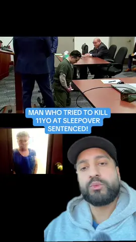MAN WHO TRIED TO KILL 11YO AT SLEEPOVER SENTENCED! #fyp #truecrime #michigan #ricardocastillo #sentence 