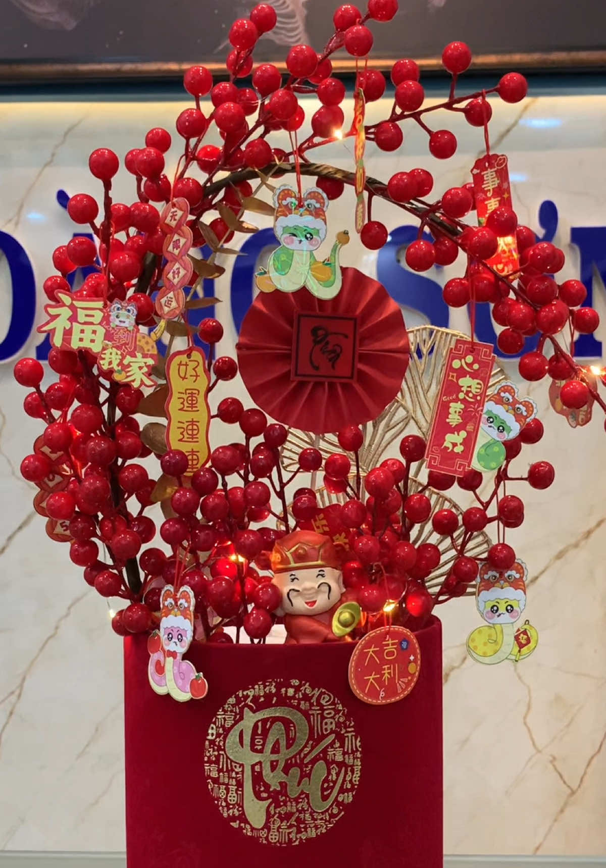 1 chậu đào đông cho không gian Tết thêm phần rực rỡ và ấm áp  #tetdennoiroi #tet2026 #decortet 