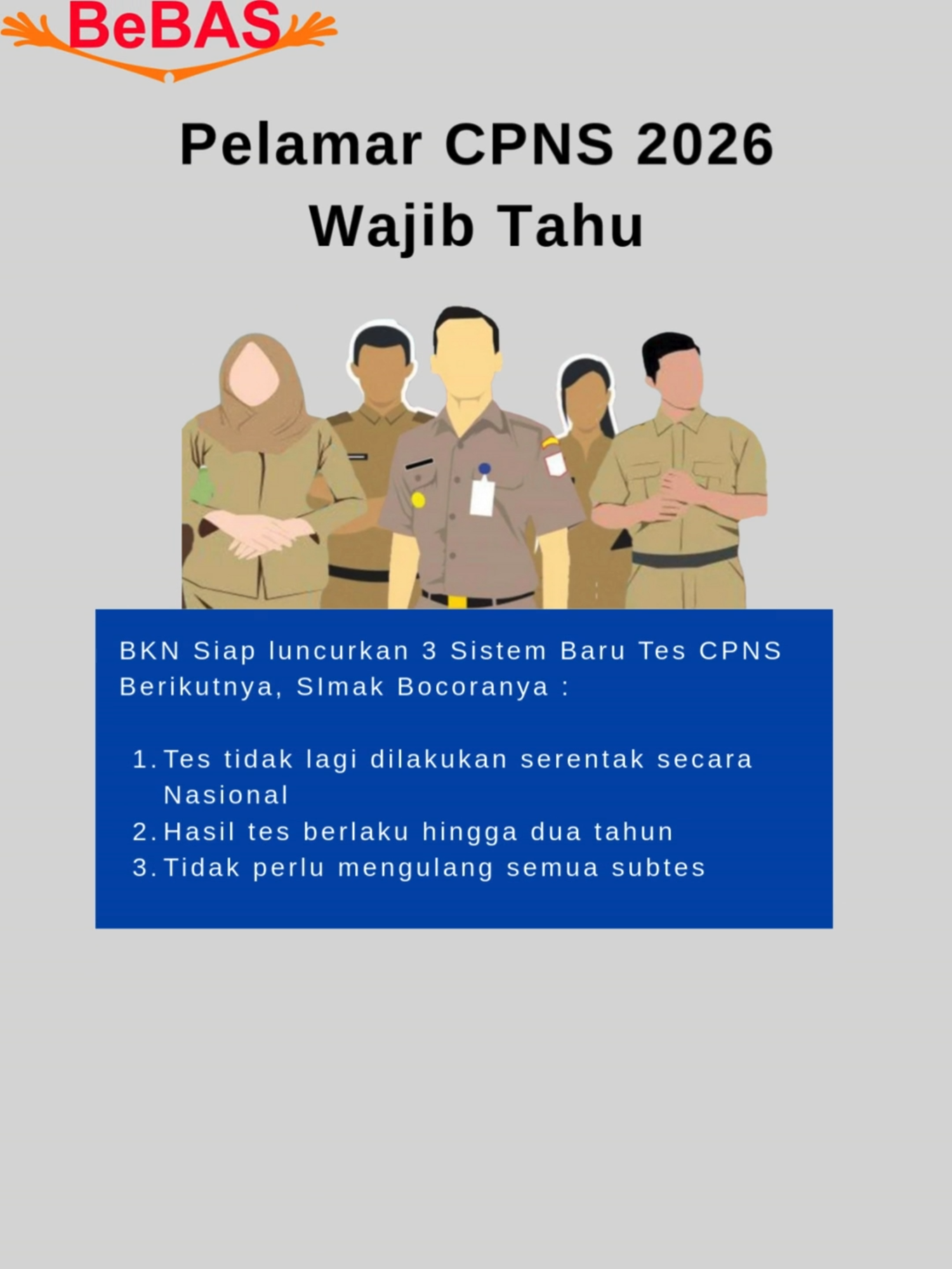 Pelamar CPNS Tahun 2025/2026 Wajib Tahu ini  #CPNS2026