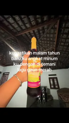 Di temani anggur merah dengan lagu gaun merah  #lewatberanda #tahunbaru #sendirilebihbaik #galau🥀 