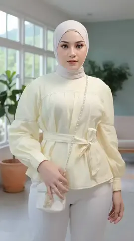 Mika Blouse Denim Linen Rami L