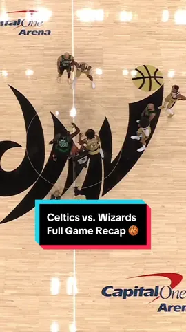 Quick rewind. ⏪ Full recap. Here’s everything from tonight’s @Boston Celtics vs. @Washington Wizards game 🏀 #NBA #Basketball #Celtics #Wizards 