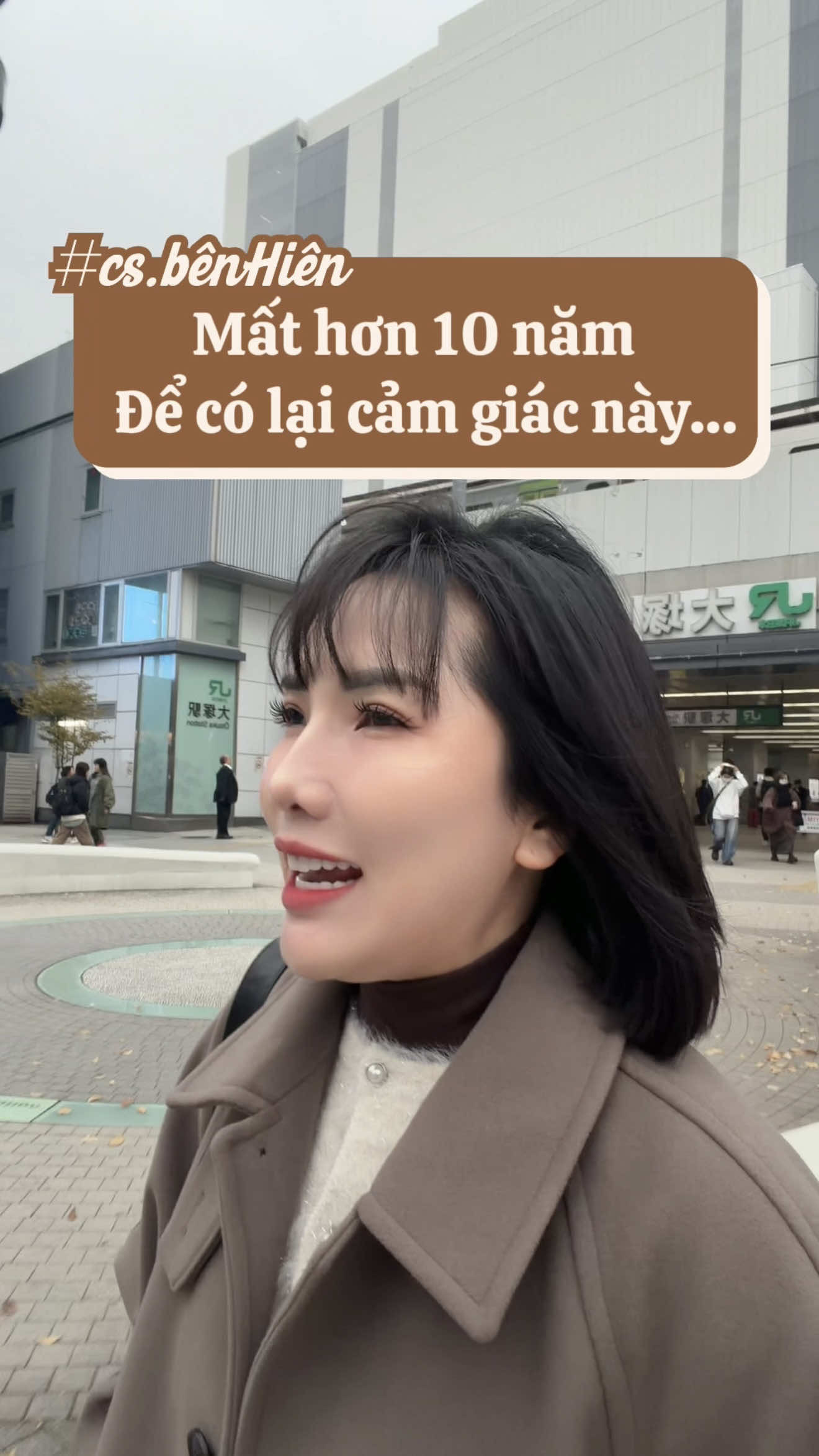 Cảm giác khó tả lắm…#hienhoang #cuocsongbenhien #tokyo #japan 