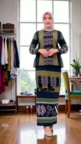[READY] ONE SET BLUS DAN ROK TENUN, STELAN BAJU DINAS, STELAN BAJU KERJA #rok #tenun #oneset #bajumurah #ootdfashion 