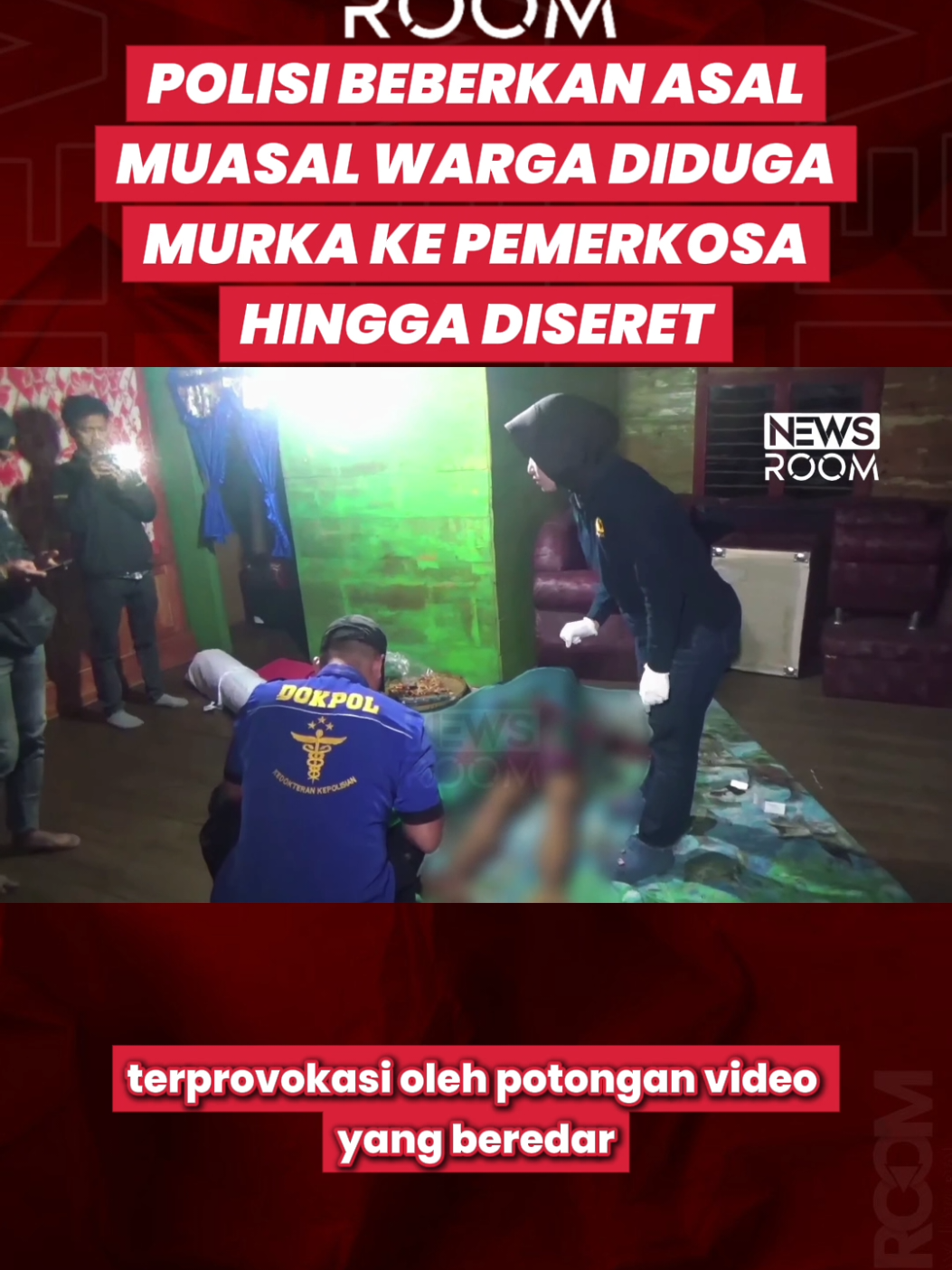 KATA POLISI TERKAIT PEMERKOSA DISERET MOTOR DAN DIARAK KELILING KAMPUNG OLEH WARGA