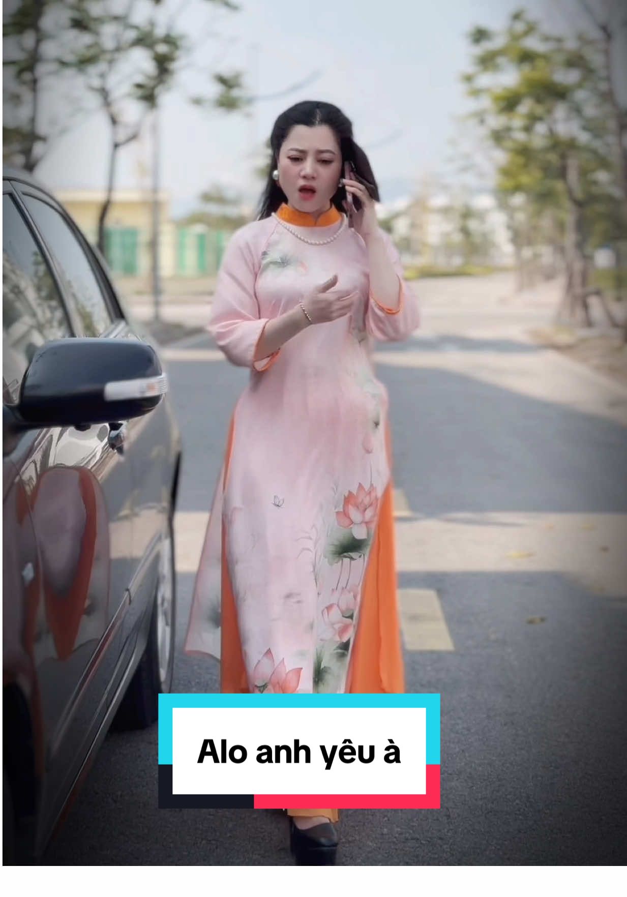 Trả lời @gotmphc alo anh yêu à! Phiên bản áo dài tết 2026 #hottrend #nhachaymoingay #mailacoste #phongcachchauau #áodaitet 