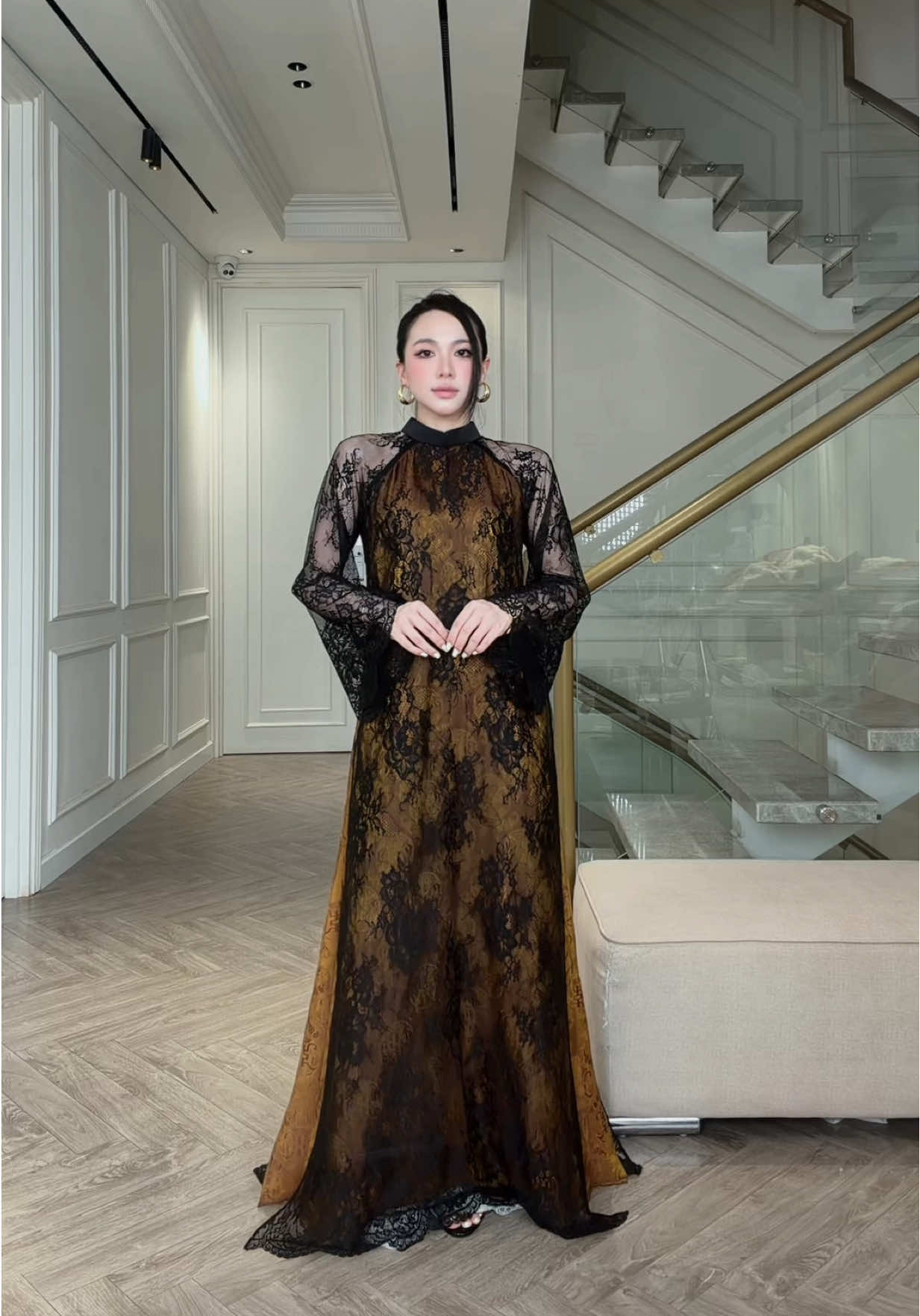 Tiếp tục series tryon áo dài nha mấy bà #review #xuhuong #viral #aodai 