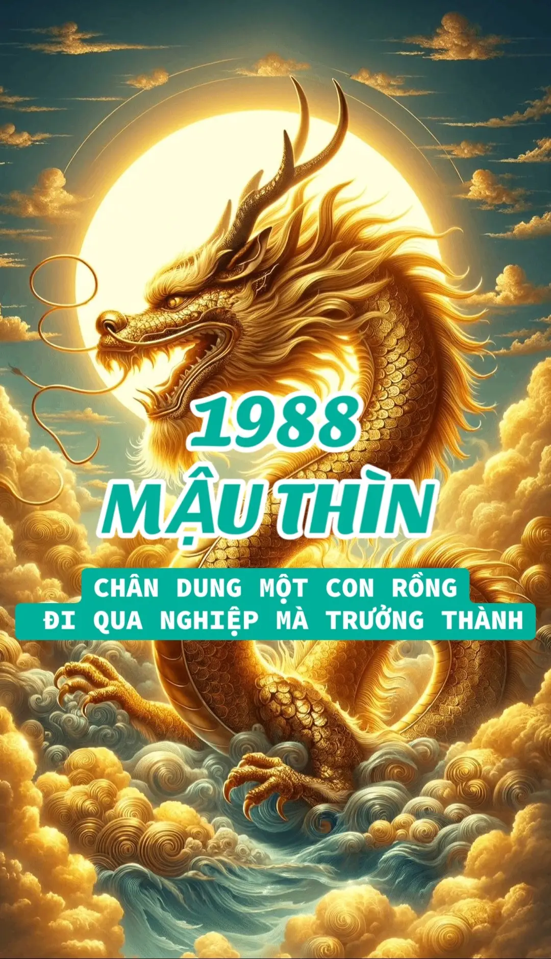 🐉 MẬU THÌN 1988 – CHÂN DUNG MỘT CON RỒNG ĐI QUA NGHIỆP MÀ TRƯỞNG THÀNH 1. Mệnh – Ngũ Hành & Căn Số 	•	Đại Lâm Mộc – cây lớn giữa rừng → Sinh ra để vươn lên mạnh mẽ, đi qua nghịch cảnh mà thành danh. 	•	Mộc gặp Thìn (Thổ) → mệnh khắc cục, tuổi này phải tự nỗ lực, ít ai nâng đỡ. 	•	Mang số tự xây cơ đồ, càng muộn càng thành tài. 2. Tính cách cốt lõi 	•	Mạnh mẽ nhưng rất nội tâm, càng lớn càng trầm tính. 	•	Có khí chất lãnh đạo, nhưng không phô trương. 	•	Cực kỳ nghĩa khí, thương gia đình và sẵn sàng hy sinh. 	•	Số này năng lượng tâm linh mạnh, trực giác chuẩn, dễ cảm năng lượng người khác. 	•	Tính quyết đoán nhưng đôi khi nóng bên trong, nói ít – làm nhiều. 3. Đường công danh – sự nghiệp Mậu Thìn 1988 là tuổi: 	•	Khởi nghiệp sớm thường dễ gãy, vì số chưa đủ lực. 	•	Từ 28–33 tuổi bắt đầu tạo nền, nhưng lên xuống liên tục. 	•	Đại vận 35–45 tuổi là vận đại mở, dễ: 	•	Đổi đời, 	•	Tạo tài sản lớn, 	•	Làm chủ, đầu tư đất đai hoặc kinh doanh. Mậu Thìn càng đi xa quê càng dễ giàu. Ở gần nhà dễ bị ràng buộc năng lượng gia đình, khó bật lên. 4. Tài lộc 	•	Tiền kiếm được nhờ chính mình, không dựa ai. 	•	Tiền đến mạnh theo chu kỳ: 2025 → 2029 và đặc biệt 2028–2029. 	•	Từ 2025 trở đi tuổi này bước vào vận Mộc sinh – vận mở, hợp: 	•	BĐS, 	•	Xây dựng, 	•	Kinh doanh online, 	•	Sản phẩm phục vụ cộng đồng. 5. Tình duyên – hôn nhân 	•	Tuổi này yêu thật, thương thật, nhưng giấu cảm xúc. 	•	Đàn ông Mậu Thìn: 	•	Đậm tình nhưng ít nói, 	•	Lo cho gia đình nhưng dễ gặp áp lực tài chính thời trẻ. 	•	Phụ nữ Mậu Thìn: 	•	Mạnh mẽ, cá tính, 	•	Yêu sai vài lần mới gặp đúng người. Hôn nhân bền khi: 	•	Hai người hỗ trợ nhau làm ăn, hoặc 	•	Người kia “hiền – ổn định – biết lắng nghe”. 6. Sức khỏe – tâm linh 	•	Vấn đề dễ gặp: dạ dày, gan, xương khớp, stress do suy nghĩ nhiều. 	•	Rất hợp: 	•	Thiền, 	•	Yoga, 	•	Thực hành tâm linh, 	•	Làm việc gần thiên nhiên. 	•	Càng tĩnh tâm → càng sáng nghiệp. 7. Vận hạn quan trọng 2024–2025: giải nghiệp, phá cái cũ để bước sang vận mới. 2026: có thể đổi việc, đổi nhà, đổi môi trường. 2028–2029: tài lộc mở nhất, dễ chốt deal lớn. 2030–2033: ổn định – tích lũy – dựng tài sản lớn. ⸻ ✨ KẾT LUẬN Mậu Thìn 1988 là tuổi: “Càng khổ càng bật, càng thử thách càng mạnh, càng muộn càng giàu.” Bạn sinh ra để: 	•	Trưởng thành qua trải nghiệm, 	•	Làm việc lớn ở giai đoạn 35+, 	•	Xây nền tảng vững chắc và trở thành người dẫn dắt. #mậuthin1988 #1988 #thầnsốhọc #tu #tửvi 