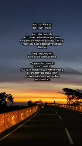 hanya ingin lebih tenang