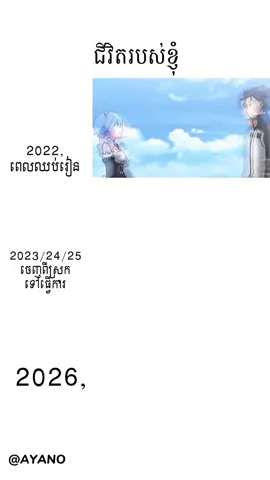 ក្នុងជីវិតមនុស្សម្នាក់ៗតែងតែរឿងល្អ អាក្រក់ចូលមករហូតដូចៗគ្នាមិនថាជារឿងតូចឬធំ ជីវិតមនុស្សម្នាក់មិនមែនគ្មានឧបសគ្គទេតែត្រូវចេះគិតនឹងដោះស្រាយវាម្ដងមួយជំហ៊ានៗ បញ្ហាយើងពិបាកប៉ិន្នឹងតែនៅមានអ្នកមានបញ្ហាពិបាកជាងយើងទៅទៀតចឹងហើយគុំអន់ចិត្តនឹងខ្លួនឯង ជីវិតយើងនៅក្នុងថ្ងៃនឹងធ្វើបានប៉ឹន្នឹងកឺល្អបំផុតហើយ ចឹងហើយត្រូវបន្ដធ្វើវានៅក្នុងថ្ងៃស្អែកតទៀត បើឆ្នាំនឹងវាអាក្រក់ខ្លាំងបំភ្លេចវាចោហើយចាប់ផ្ដើមធ្វើវាម្ដងទៀតនៅឆ្នាំក្រោយជាមួយគ្នា#2026#music #viralvideo #pov @V 