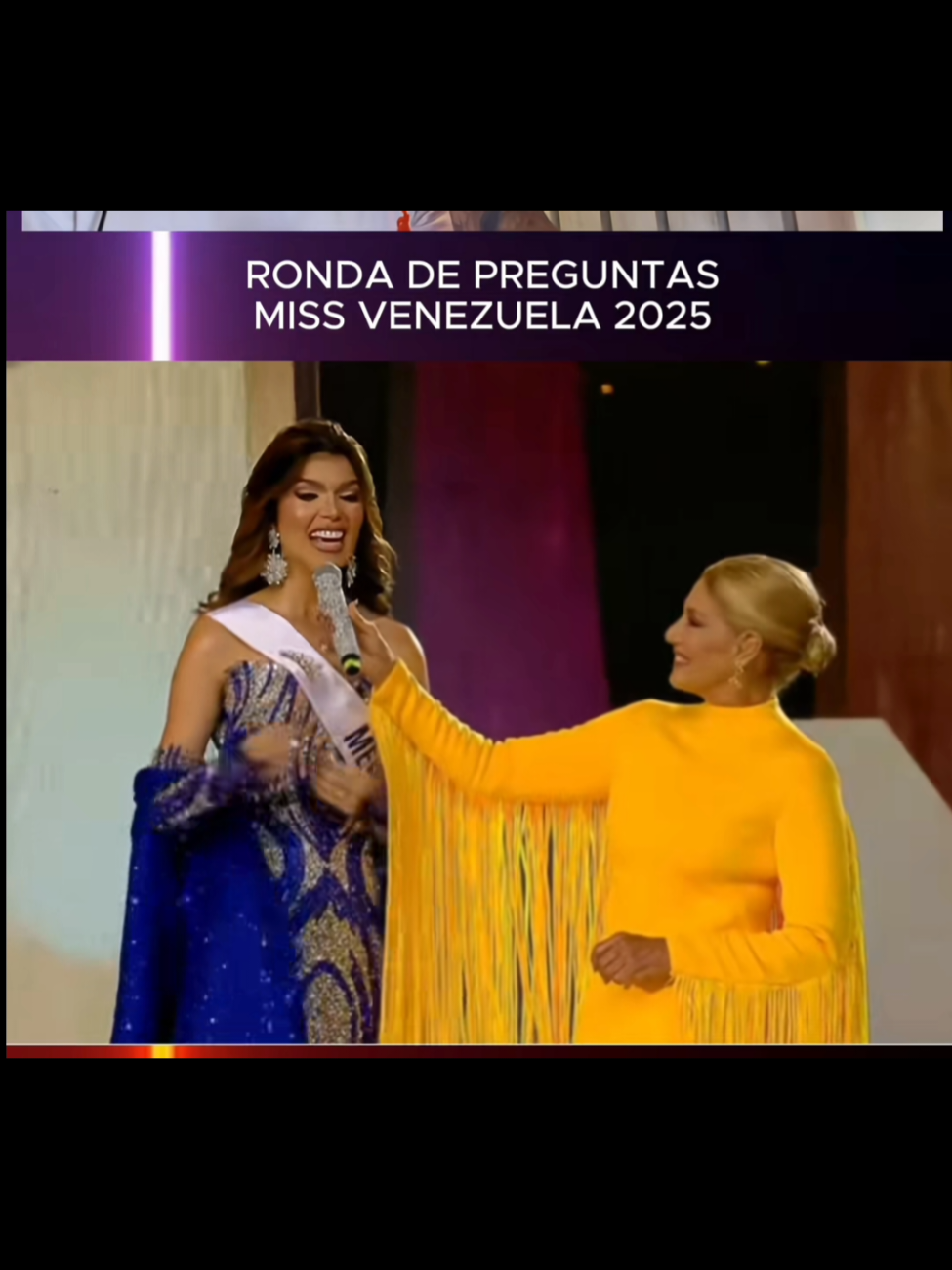 Ronda de Preguntas y respuestas #MissVenezuela2025 #missmerida #merida 