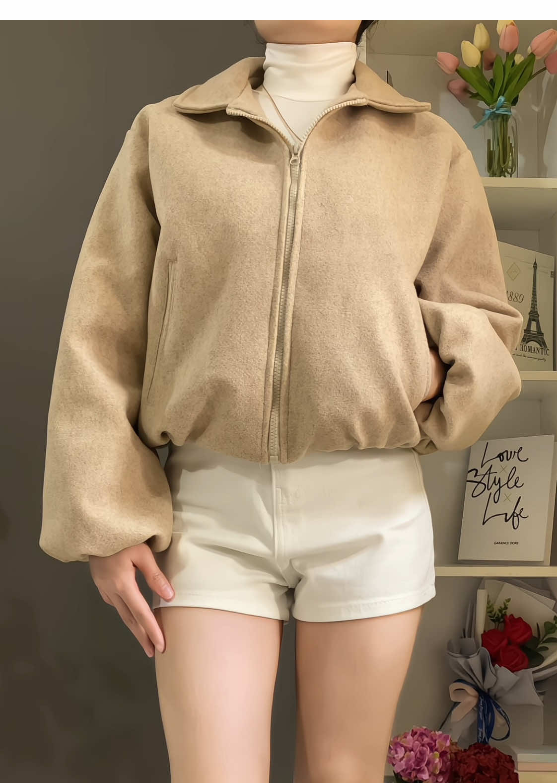 Áo khoác dạ xinh nhà #kimeehouse #aokhoacnu #aokhoacdanu #aokhoacdadangngan #aokhoacxinh 