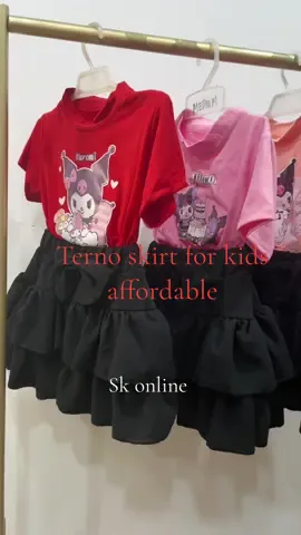 Terno skirt for kids get yours #goodquality #affordable #getyoursnow✅ #newarrival 