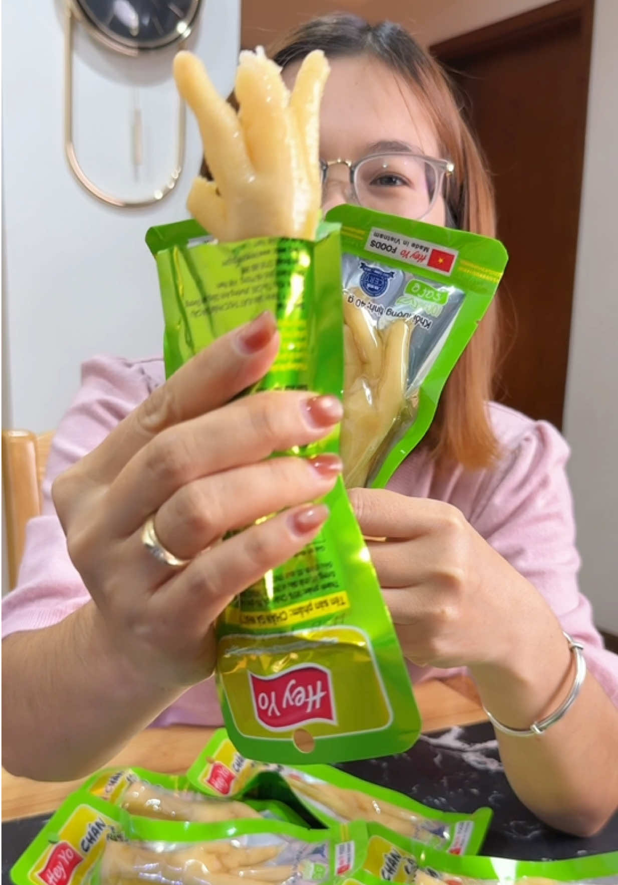 Chân gà cay #kimthanhday #changacay #xuhuong 