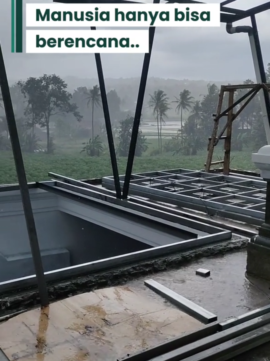 Rencana seminggu beres malah cuaca se ekstream ini 😅 #fyp #welder #fypage #tukanglas #welding 