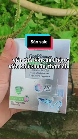 khử khuẩn, mùi thơm dịu nhẹ tẩy ố vàng bám vào thành bồn #xuhuong #tiktok #fyp #dodungnhabep #viral 