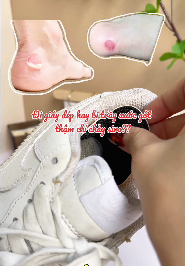 Dán miếng lót này đi lại êm ái dễ chịu hơn hẳn ấy. #miengdangotgiay #mienglotgotgiay #dangotgiay #minsu #bunriviu 