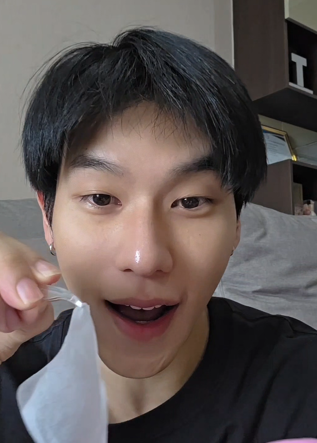 Morning Routine คับ 😜  #GRWM #laglace #laglacetonerpads #โทนเนอร์แพดลากลาส @laglace_official 