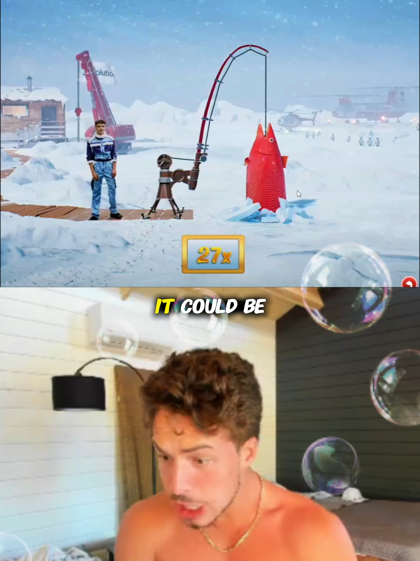 THE LONGEST FISH  ? ON ICE FISHING  #explore #highlight #viral