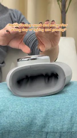 Hands feeling numb and achy after a long day of typing and gaming?#handmassager #arthritisrelief #modofobeauty #therapeuticmassage ~nl112101