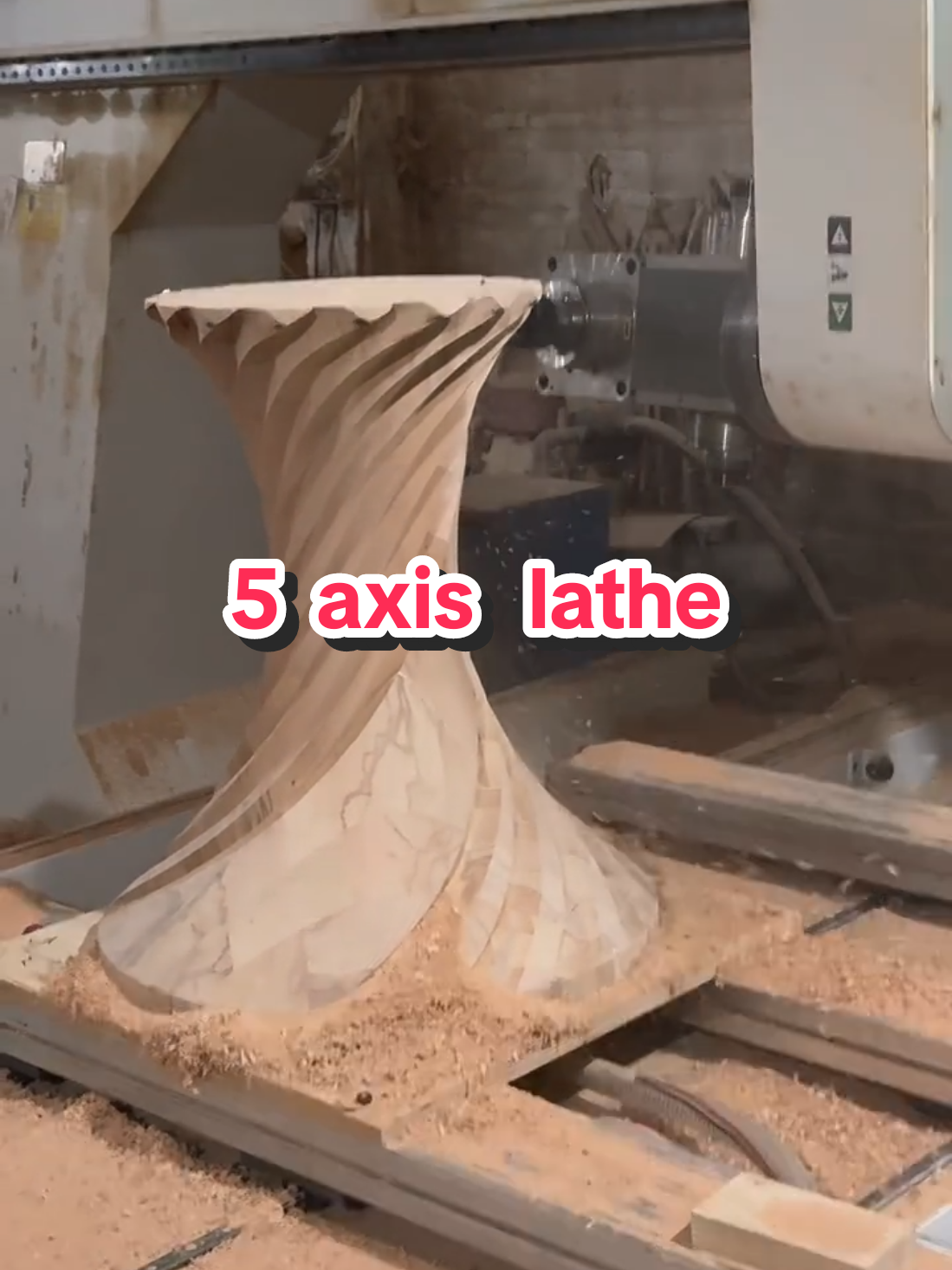 5  axis lathe #machinery #lathe #woodworkingmachinery #woodworkingmachine #machinery 