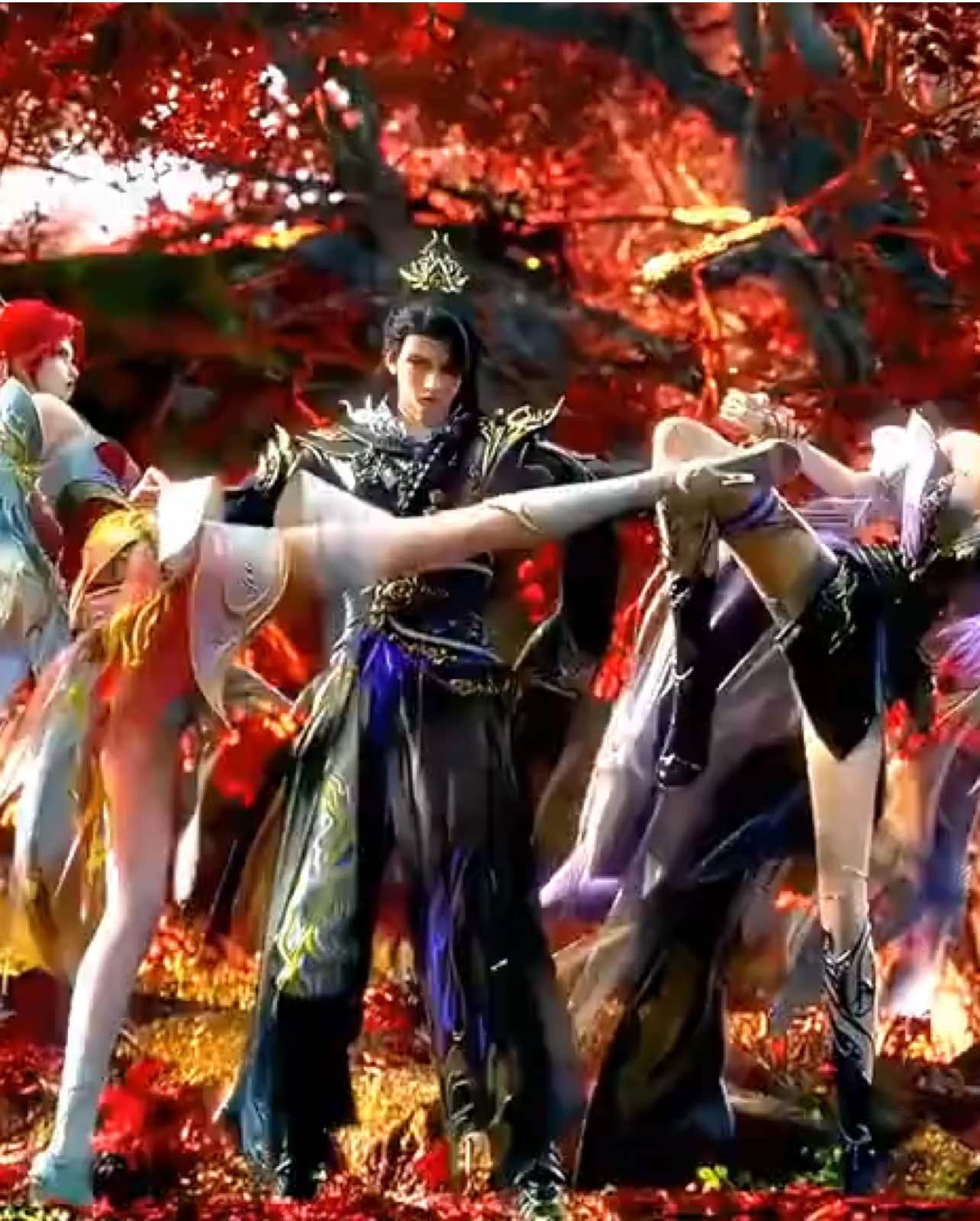 罗征也太幸福了吧! #donghuaedit #donghua #bachluyenthanhthan #hh3dtq 