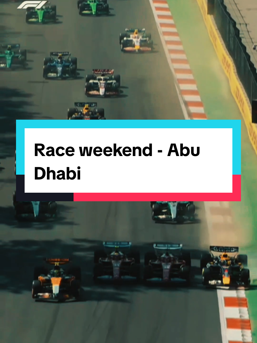 It's race weekend! .............................................. 🇷🇴 Este weekend de cursa!  #landonorris #oscarpiastri #maxverstapen #abudhabi2025 #F1   📸 F1 We do not own the images or videos. Used for editorial permise only. Contact us for credit or removal