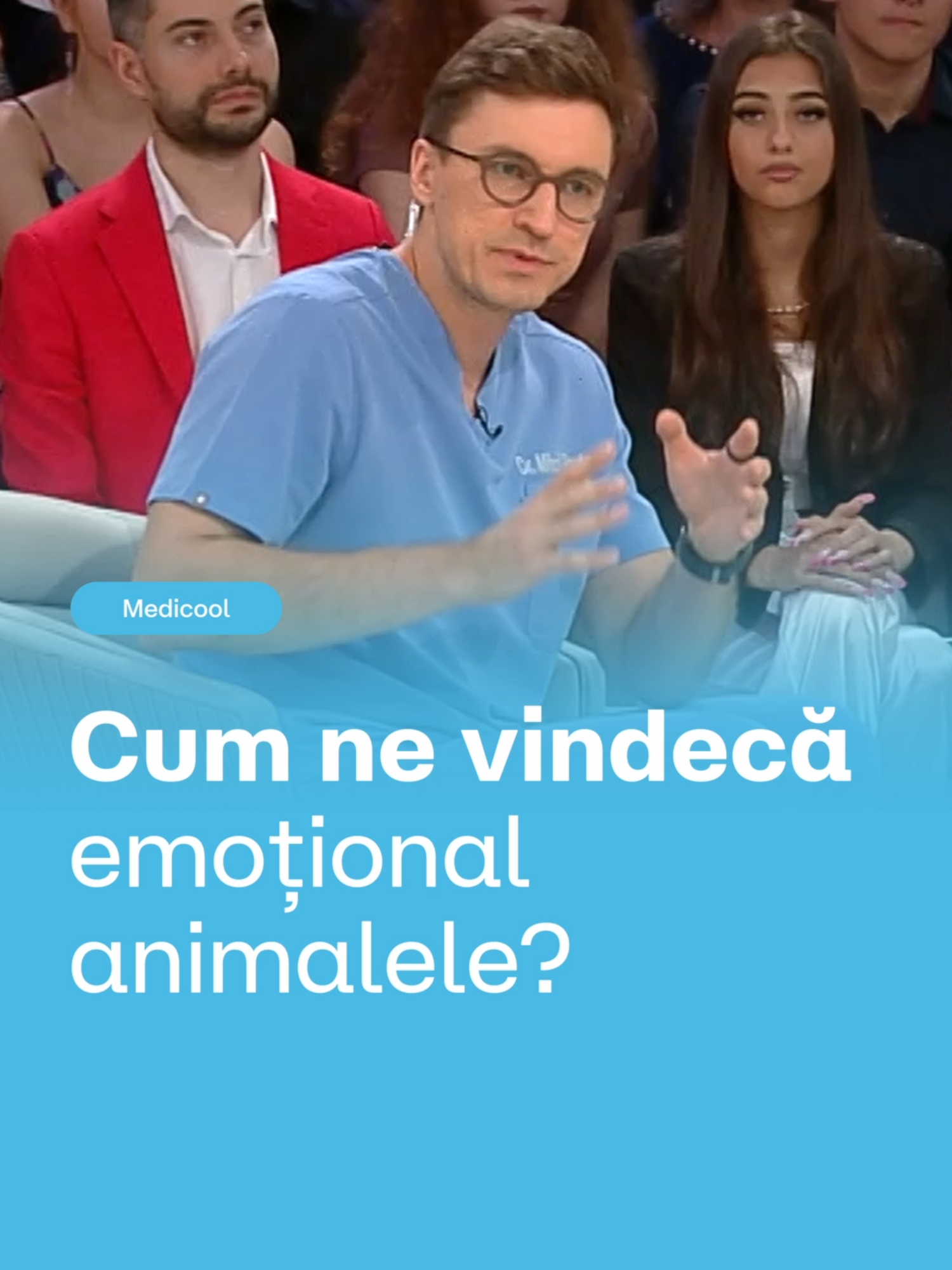 Când te conectezi cu un animal, corpul eliberează oxitocină, hormonul liniștii. Iată cum te poate ajuta un animal de companie. Tu știai asta? 🙏🏻☝🏻 Ne vedem azi la 18:00 la @medicool.ro_antena1