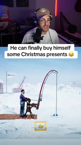 He finally can buy himself some Christmas presents 😭 #fyp #streamer 