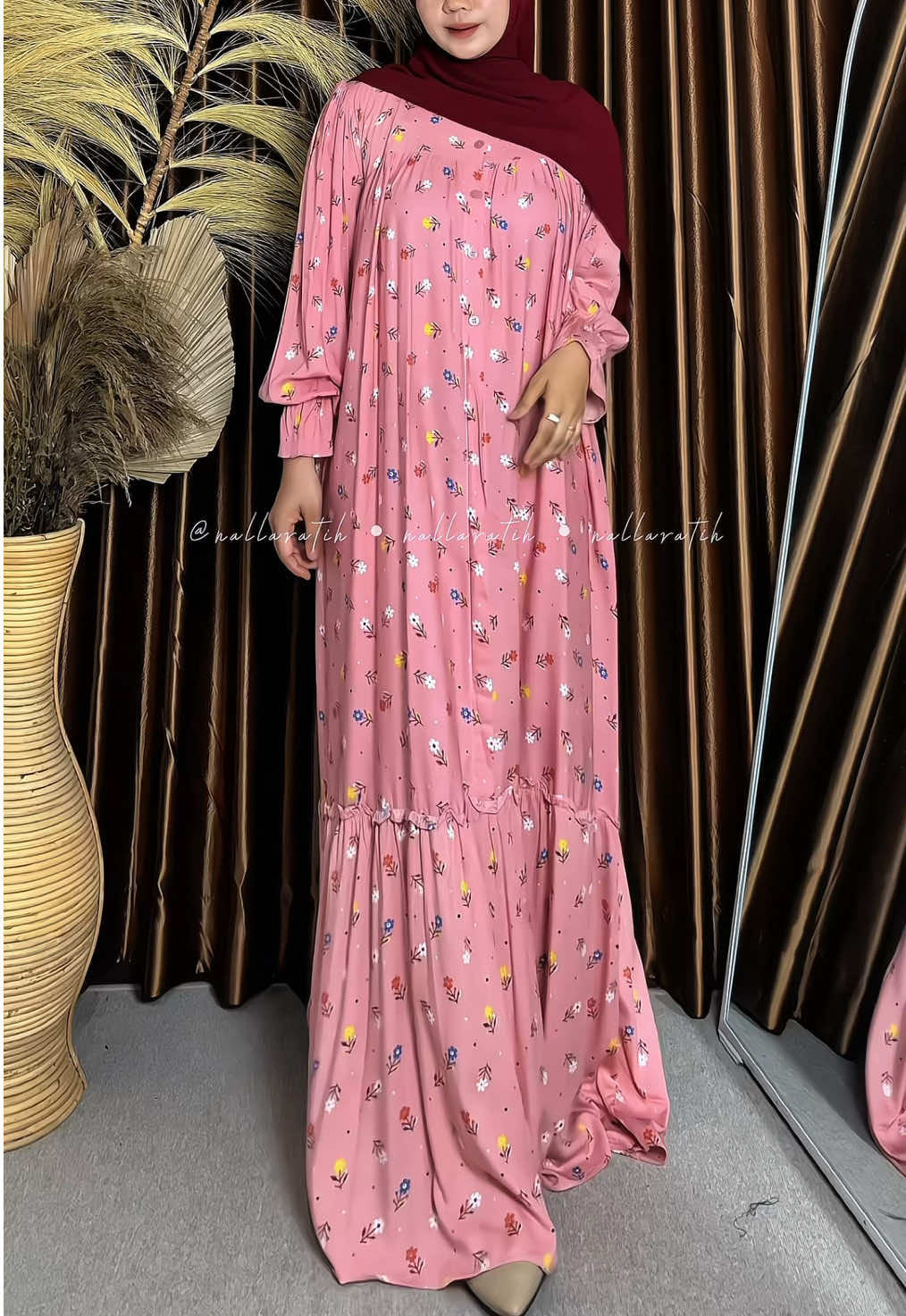 cute gamis ibu dan anak😍🤏🏻 #gamis #gamisrayon #gamiscouple #gamisibudananak 