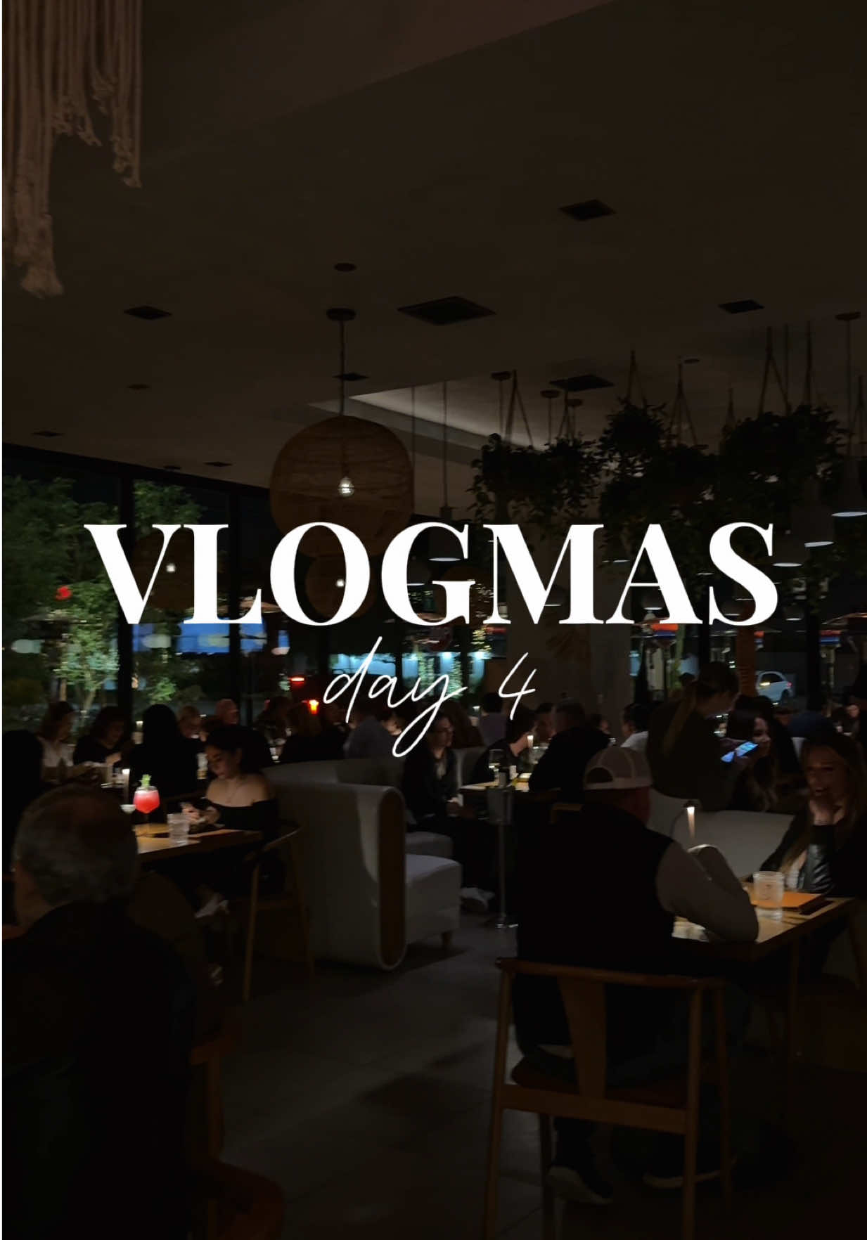 Vlogmas day 4!! spend the night with me! 🎅🏼☃️🌟#Vlogmas #christmas #cala #scottsdale #dinnerwithme 
